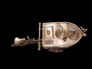 sacchetti - Beeld, Ice cream Silver 925 - 9 cm - .925 zilver