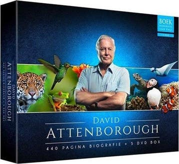 David Attenborough box (5dvds + boek) op DVD, Verzenden