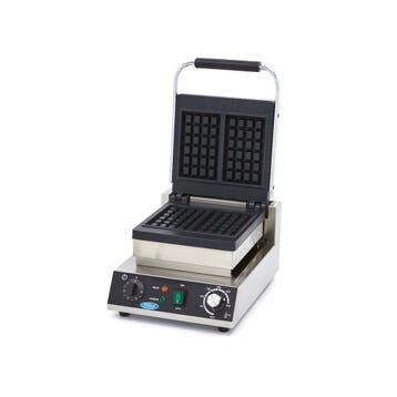 Wafelijzer Brusselse Wafel | 50–300°C | RVS | Timer tegen, Verzenden, Nieuw in verpakking