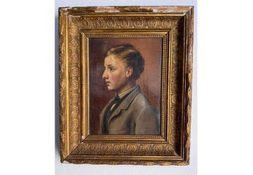 Hans Christian Jensen (1836-1903) - Portret modego