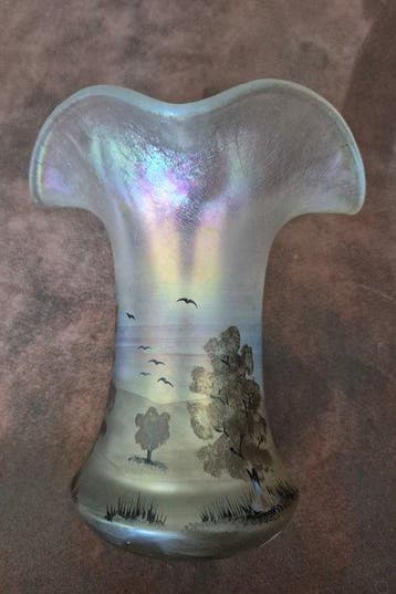Poschinger - Pot - Opaline glas