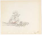 Walt Disney - 1 Original preliminary drawing - Donald Duck -, Verzamelen, Disney, Nieuw