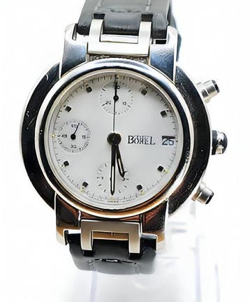 Ernest Borel Neuenburg - Stahlchronograph - Kaliber Valjoux, Bijoux, Sacs & Beauté, Montres | Hommes