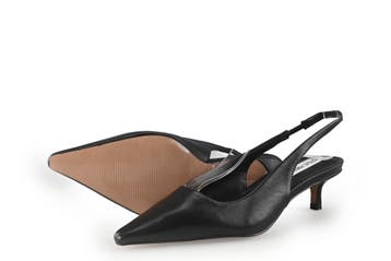 Steve Madden Slingbacks in maat 35½ Zwart, Kleding | Dames, Schoenen, Verzenden, Zwart, Steve Madden, Zo goed als nieuw