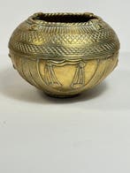 Vaas - Gegoten messing - Indiase vaas Dhokra