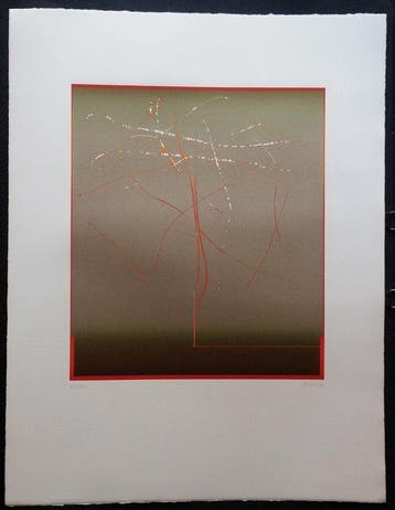 Hans Martin Erhardt (1935) - Baum blühend
