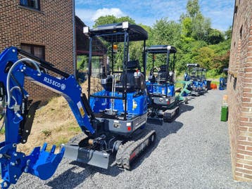 Rippa R15 - 1,5 ton Full option - Kubota - NIEUW 2j garantie, Ophalen of Verzenden, Graafmachine