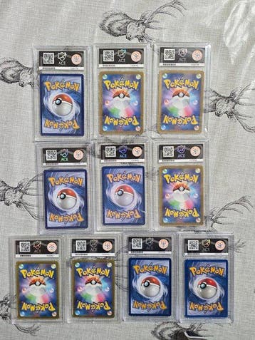 Pokémon - 10 Graded card Foil, Promo card - ACE - Various, Hobby en Vrije tijd, Verzamelkaartspellen | Pokémon, Nieuw
