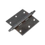 Deurscharnier 89 x 89 mm, ijzer geroest, Nieuw