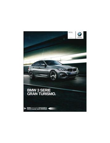2015 BMW 3 SERIE GRAN TURISMO BROCHURE NEDERLANDS