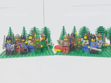 Lego Minifiguur - 2x 6103=1, 6102, 2x 6103-2 - Castle,, Kinderen en Baby's, Nieuw
