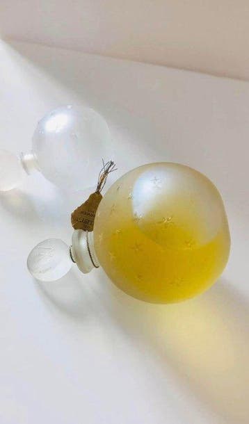 Lalique, Worth - René Lalique - Flacon de parfum (2) - Verre