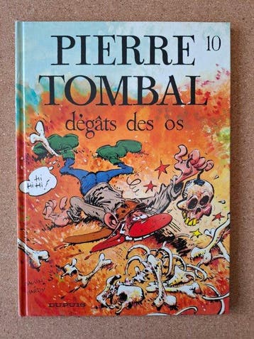 Pierre Tombal T10 + dédicace - C - 1 Album - EO - 1993