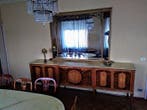 Crédence - Noyer, Ronce de noyer, Palissandre - buffet avec