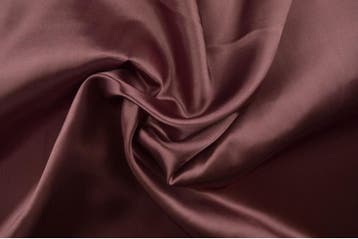 15 meter satijn stof - Donker oud roze - 100% polyester, Verzenden, 120 cm of meer, Roze, Satijn of Zijde