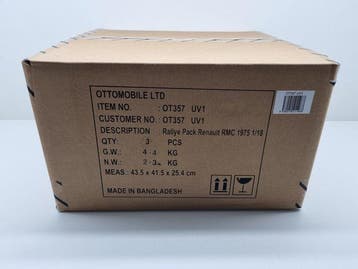 Otto Mobile 1:18 - Modelauto (3) - Rally Pack Renault 17