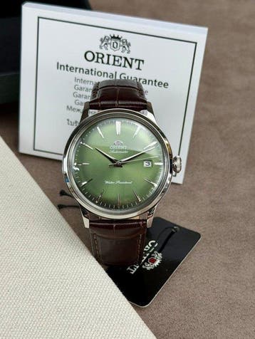 Orient - Bambino Date Automatic Green - Sans prix de réserve