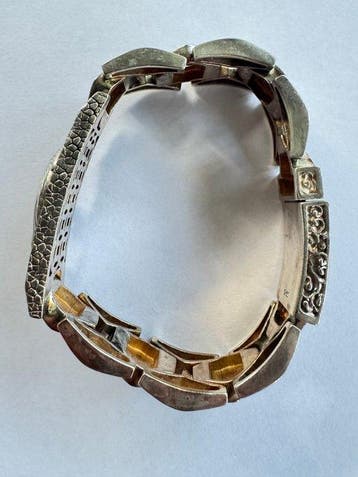 Zonder minimumprijs - Armband Tiger sterlingsilveren