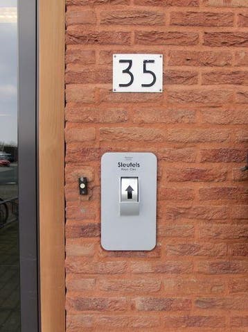 Keysecuritybox KSB107 inbouw sleutel afstortkluis met, Verzenden, Nieuw, Brandkast