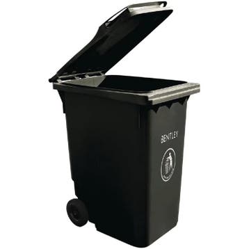 Rolcontainer | Kunststof | Zwart | 240L | Klapdeksel |, Verzenden, Nieuw in verpakking