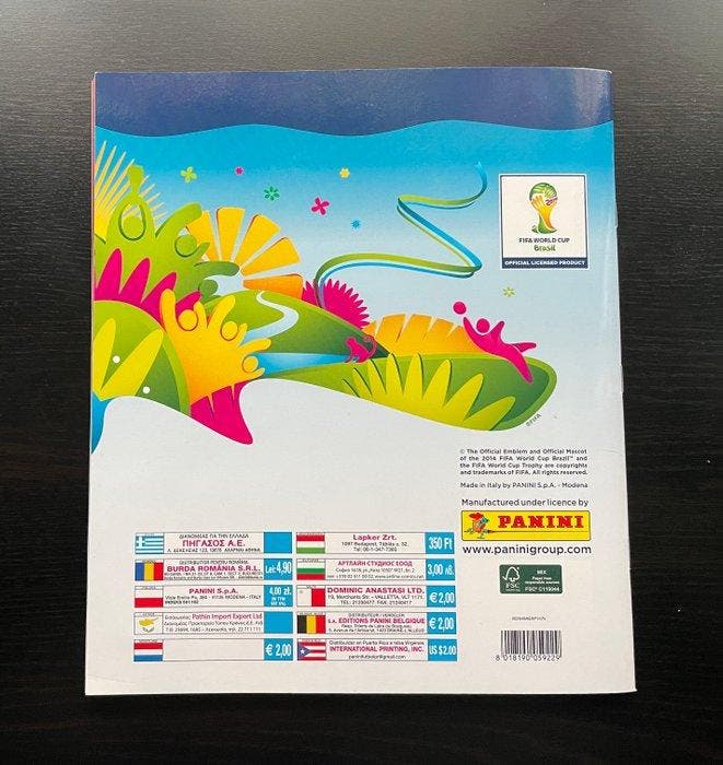 2014 Panini Brazil 2014 World Cup Lionel Messi, Cristiano, Collections, Autocollants