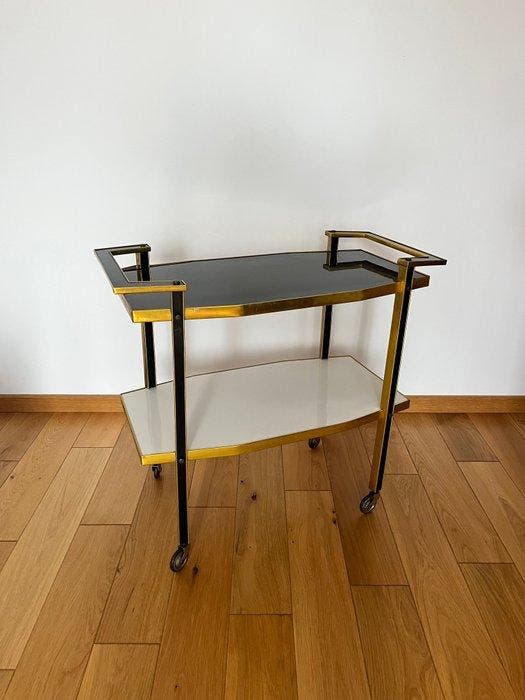 Akti - Chariot de service - Stratifié, Antiquités & Art, Art | Objets design