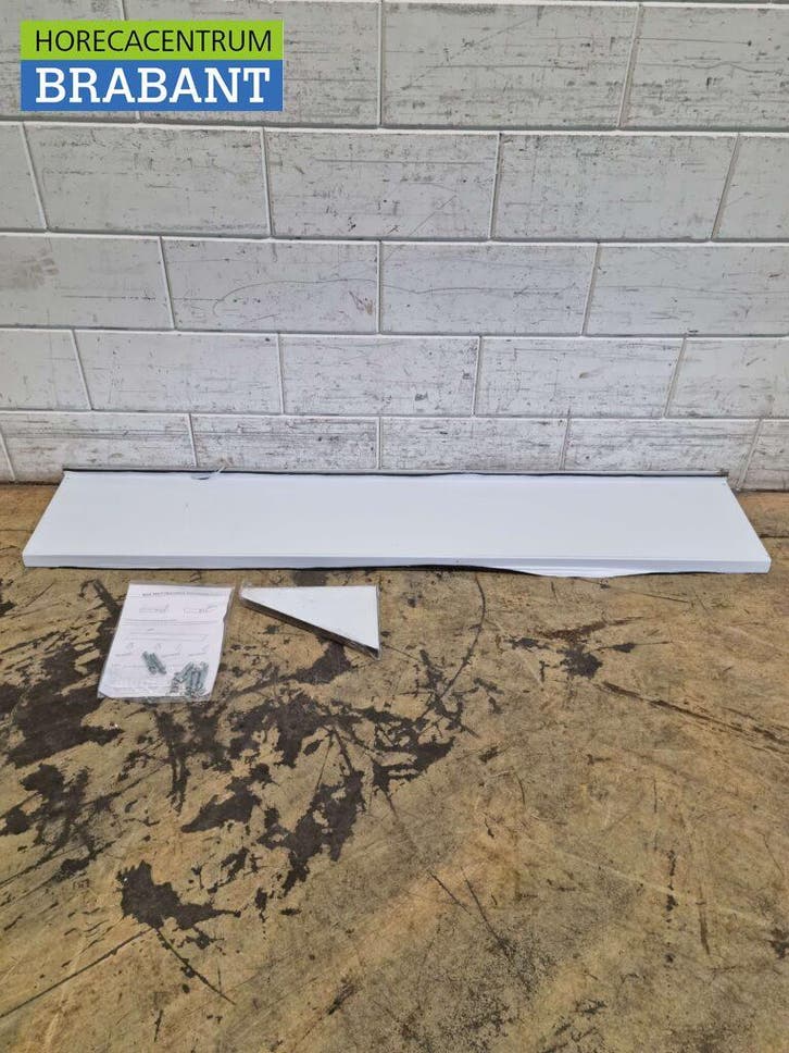 RVS Wandschap schap 160 x 30 cm Horeca, Articles professionnels, Horeca | Mobilier & Aménagement, Enlèvement ou Envoi