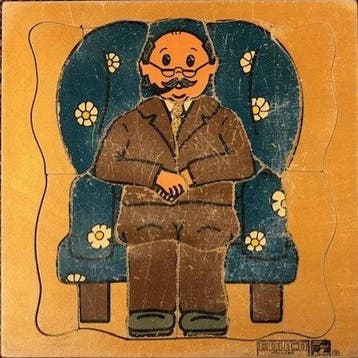 Educo Groeipuzzel Baby-Opa (4-lagen), Verzenden