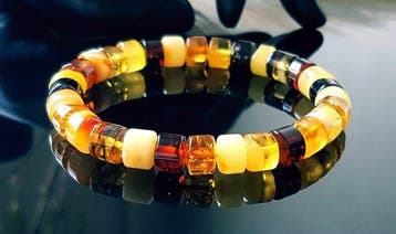 Amber Vintage Baltisch Amber Armband - Mannen, Vrouwen,