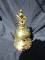 Sonnette dappel - Clochette de table, Statuette Cygne, Antiquités & Art