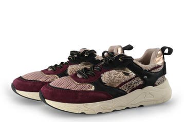 Poelman Sneakers in maat 41 Rood, Kleding | Dames, Poelman, Verzenden, Sneakers, Gedragen