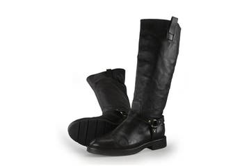 Omoda Laarzen in maat 39 Zwart, Hoge laarzen, Verzenden, Zwart, Omoda