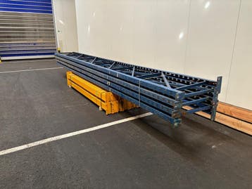 Palletstelling - 7 staanders 6500x770mm - Tot. lengte: 16m76, Ophalen of Verzenden