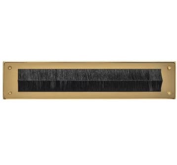 Tochtwering rechthoekig PVD messingkleur - Intersteel, Ophalen of Verzenden, Nieuw, Overige typen