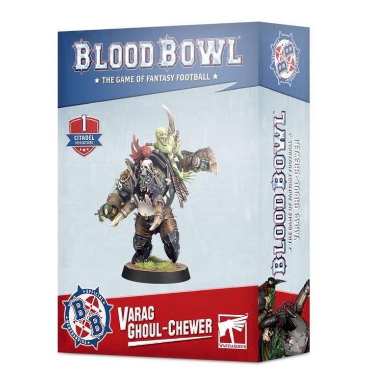 Blood Bowl Varag Ghoul-Chewer (Warhammer nieuw), Hobby & Loisirs créatifs, Wargaming, Enlèvement ou Envoi