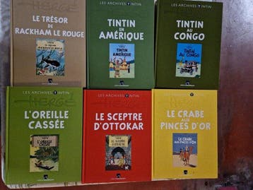 Les Archives Tintin - 17 Album - 2010/2013, Boeken, Nieuw