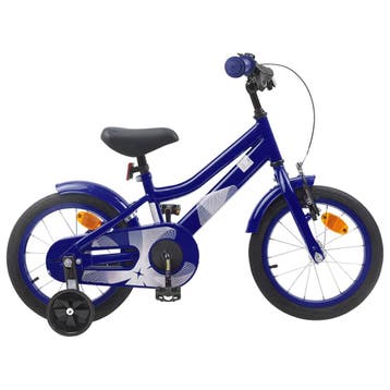 vidaXL Kinderfiets 16 Inch voor 4-6 jaar oud Donkerblauw, Verzenden