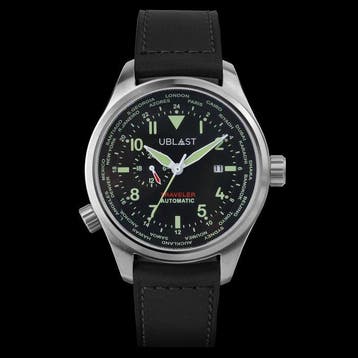 Ublast - Traveler Automatic World Time - Zonder minimumprijs, Nieuw