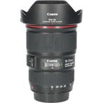 Tweedehands Canon EF 16-35mm f/4.0L IS USM CM5879, Ophalen of Verzenden, Gebruikt, Overige typen, Zoom