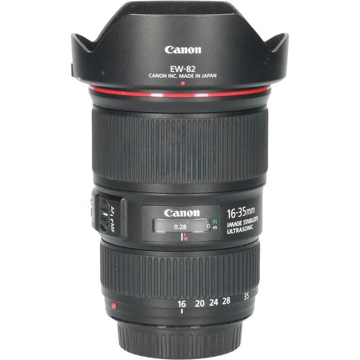 Tweedehands Canon EF 16-35mm f/4.0L IS USM CM5879, Audio, Tv en Foto, Foto | Lenzen en Objectieven, Overige typen, Gebruikt, Zoom