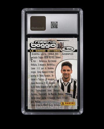 1999 Panini Roberto Baggio Limited edition - CGC 9 - 1, Verzamelen, Nieuw
