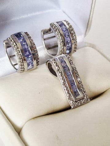 Sans prix de réserve - Ensemble de bijoux 2 pièces Argent,