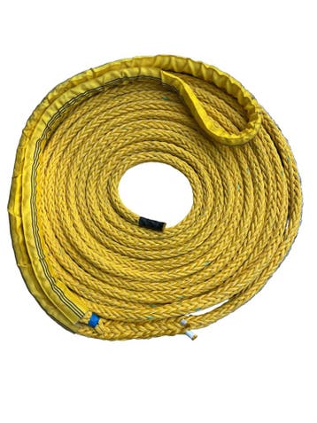 Yellow-Shark Green 28MM 18MTR  1 bekleed oog NIEUW!!! Tip..., Sports nautiques & Bateaux, Navigation professionnelle, Verzenden