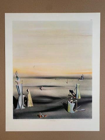 Yves Tanguy - The Air in its Mirror - Vintage Collotype
