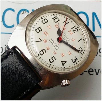 Bulova Accutron Railroad-Révisée - Sans prix de réserve -, Handtassen en Accessoires, Horloges | Heren, Nieuw