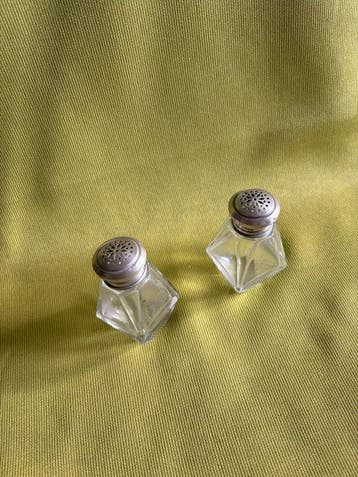 Zout- en pepervaatjes - .950 zilver
