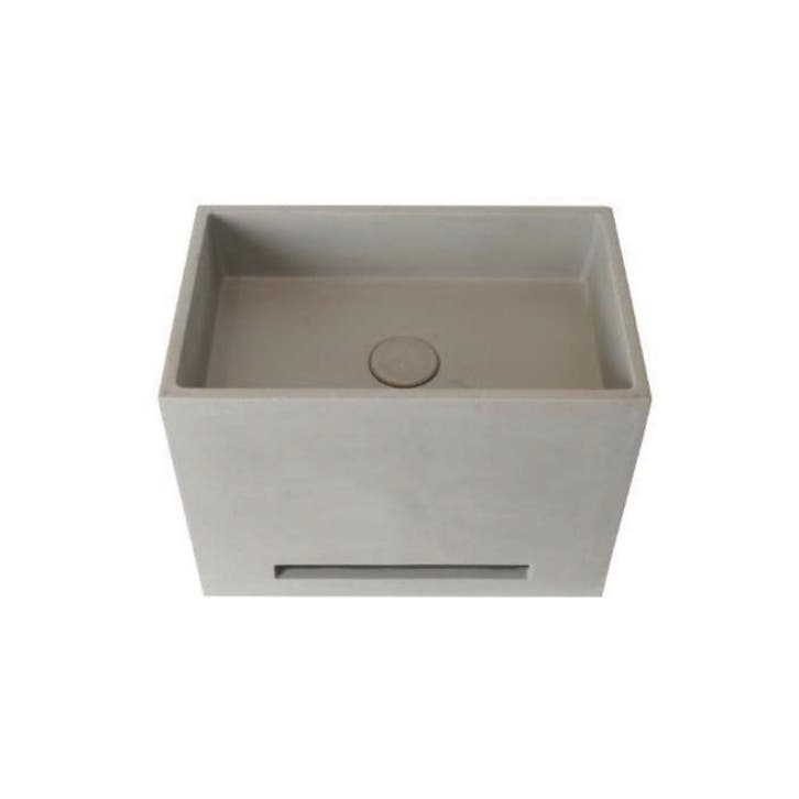 Fontein Ideavit Idea.Wall 40x25x30 cm Rechthoek Beton, Doe-het-zelf en Bouw, Sanitair, Overige typen, Nieuw, Ophalen of Verzenden