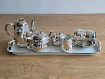 Porzellanfabrik Tirschenreuth - Tête-à-Tête Servies met, Antiek en Kunst