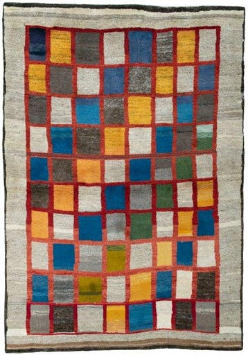 Handgeknoopt designer tapijt Gabbeh - Vloerkleed - 212 cm -, Nieuw