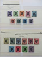 Wereld - Partij in 4 stockboeken, Gestempeld